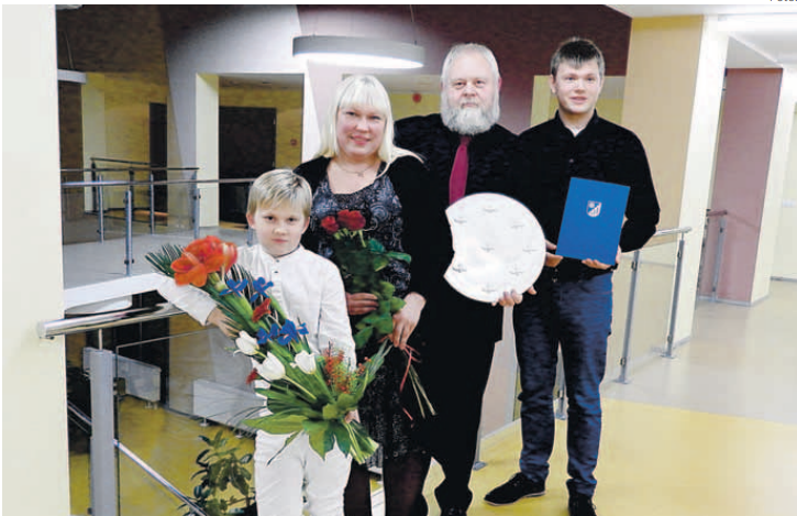 Andres Õis Kose valla aasta isa 2015