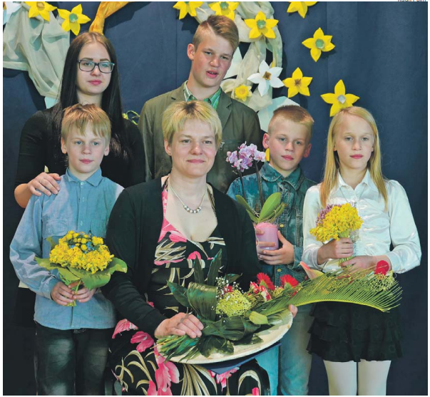 Ingrid Allas Kose valla aasta ema 2016