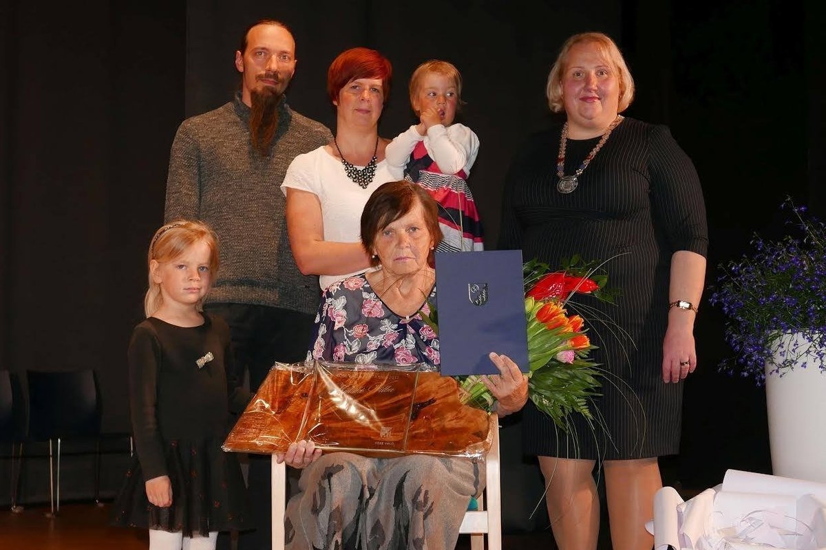 Külliki Vilba Kose valla aasta ema 2017