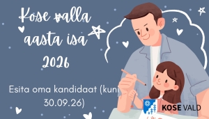 Aasta isa 2026 kandidaatide esitamise üleskutse