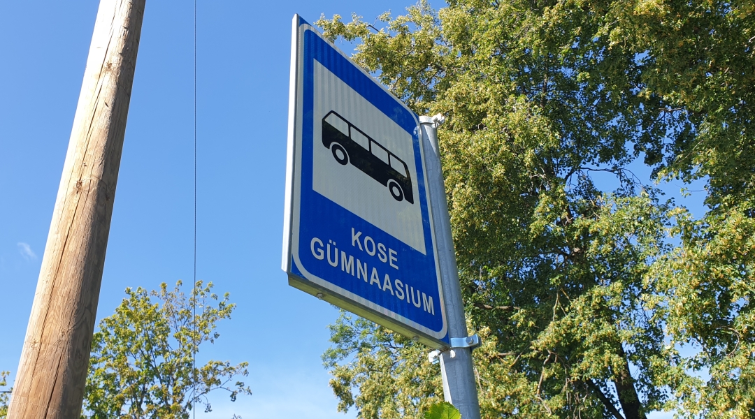 Bussipeatus Kose gümnaasium